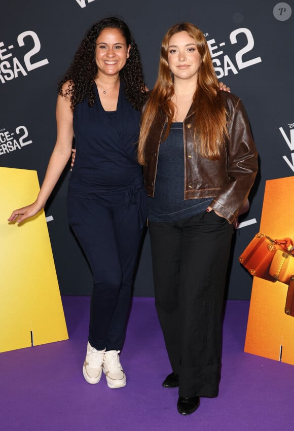 Cerise Calixte et Emmylou Homs - Avant-première du film "Vice-versa 2" au cinéma Le Grand Rex à Paris le 16 juin 2024. © Coadic Guirec/Bestimage