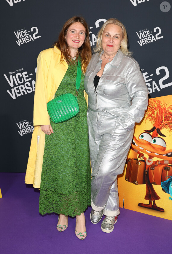 Roxanne Damidot et sa mère Valérie Damidot - Avant-première du film "Vice-versa 2" au cinéma Le Grand Rex à Paris le 16 juin 2024. © Coadic Guirec/Bestimage