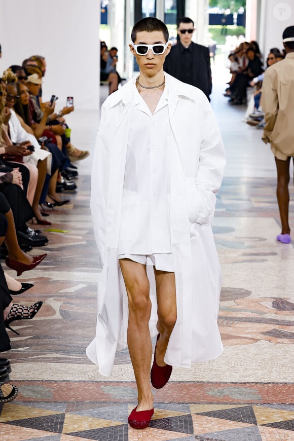Défilé de mode Gucci Homme printemps / été 2025 à Milan le 17 juin 2024.