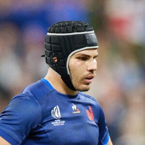 Antoine Dupont - Coupe du Monde de Rugby France 2023 - Match de quart de finale "France-Afrique du Sud (28-29)" au Stade de France à Saint-Denis le 15 octobre 2023. © © Moreau-Jacovides/Bestimage 