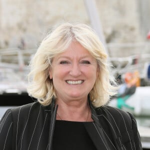 Charlotte de Turckheim - Photocall du téléfilm "La loi de Valérie" lors de la 19ème édition du Festival de la Fiction TV de la Rochelle, France, le 16 septembre 2017. © Patrick Bernard/Bestimage