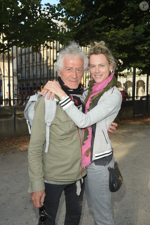 Jean-Luc Moreau et Mathilde Pénin - Soirée d'inauguration de la 35ème fête foraine des Tuileries au Jardin des Tuileries à Paris, le 22 juin 2018. © Coadic Guirec/Baldini/Bestimage