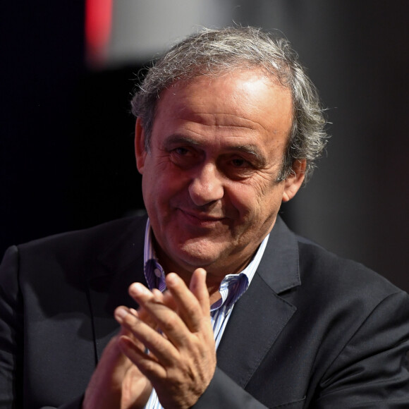 Michel Platini, l'un des plus grands joueurs de l'histoire du football mondial est invité au Musée National du Sport à Nice pour un hommage le consacrant en tant que première Légende du sport , distinction honorifique, réservée aux plus grands sportifs français. © Lionel Urman / Panoramic / Bestimage