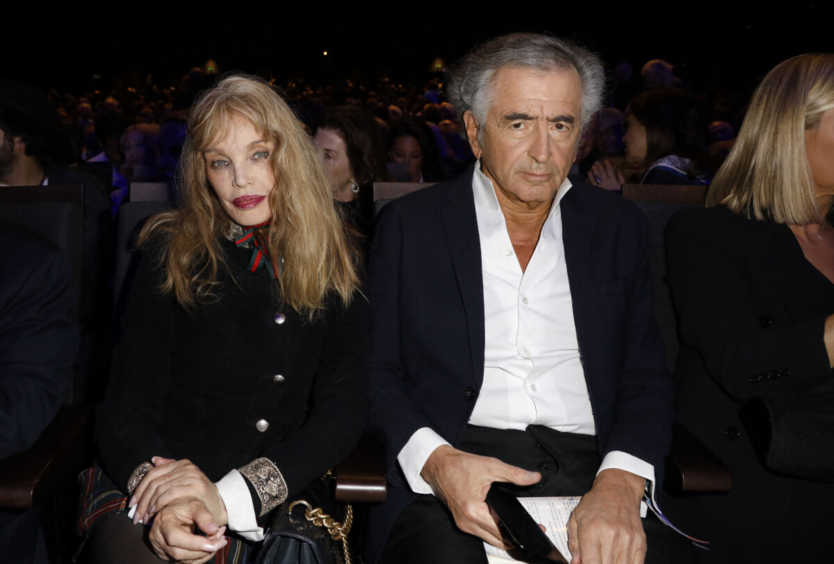 Photo : Bernard-Henri Lévy et sa femme Arielle Dombasle lors de la