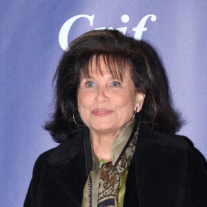 Anne Sinclair - Photocall du 37ème dîner annuel du conseil représentatif des institutions juives de France (CRIF) au Carrousel du Louvre à Paris. Le 13 février 2023 © Jonathan Rebboah / Panoramic / Bestimage