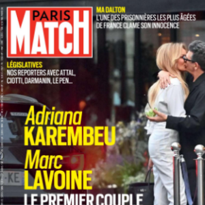 Couverture de "Paris Match" du 25 juin 2024