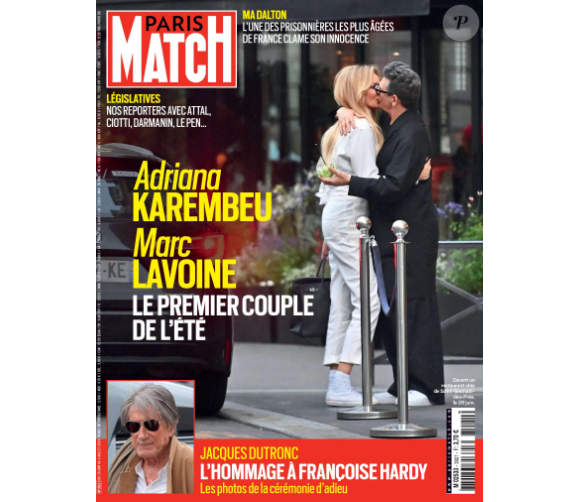 Couverture de "Paris Match" du 25 juin 2024