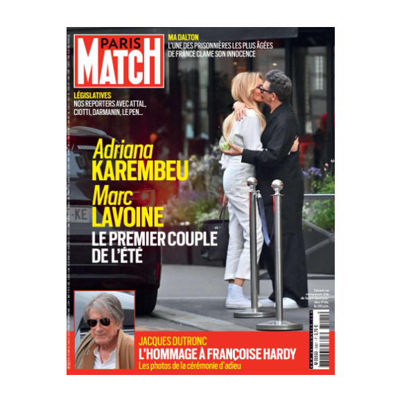 Couverture de "Paris Match" du 25 juin 2024