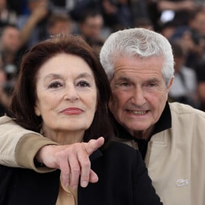 Claude Lelouch, Anouk Aimée au photocall du film Les plus belles années d'une vie lors du 72ème Festival International du film de Cannes. Le 19 mai 2019 © Jacovides-Moreau / Bestimage