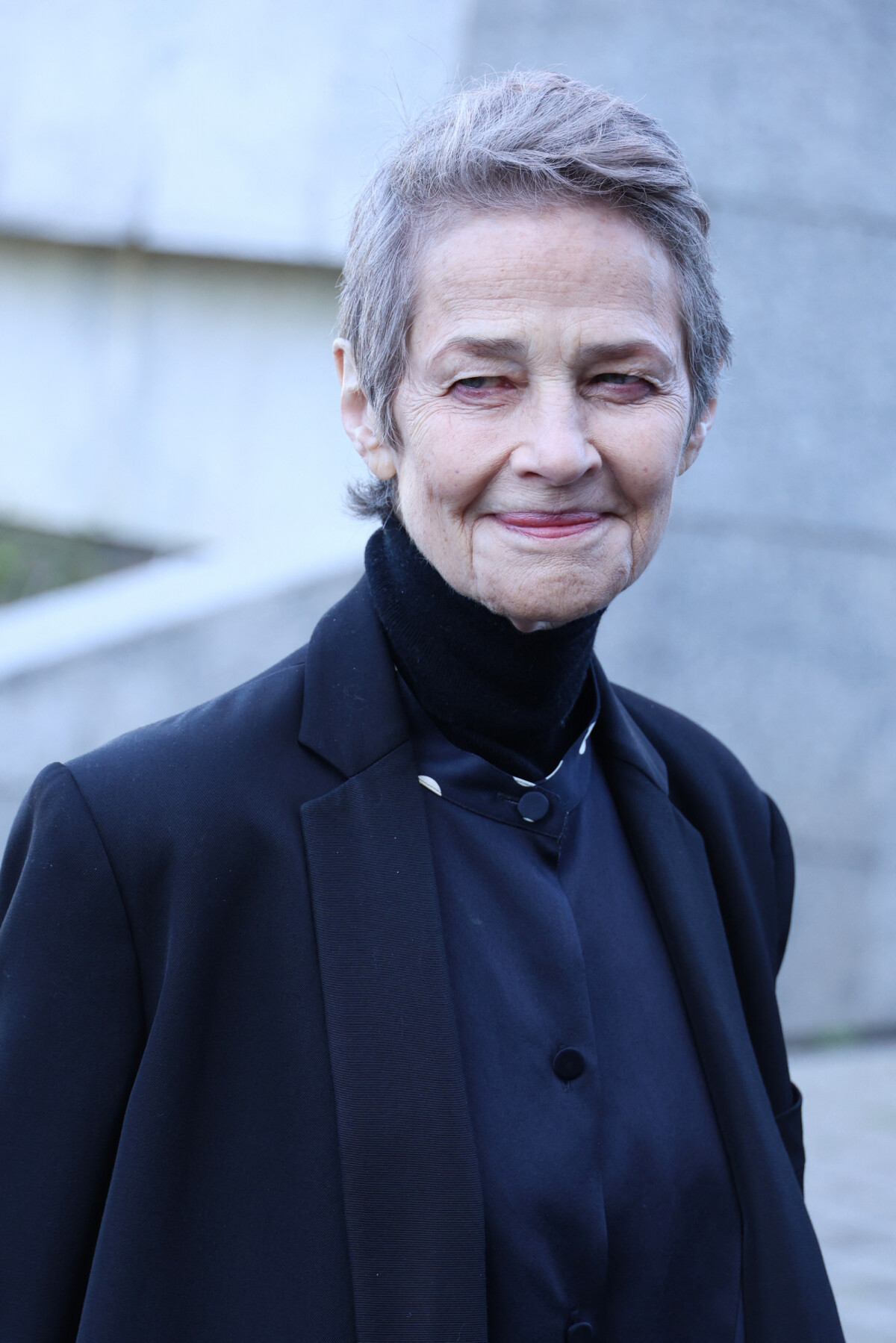 Photo : Charlotte Rampling - Arrivées au défilé Stella McCartney mode ...