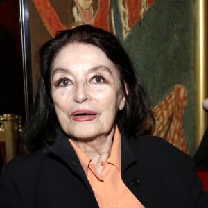 Exclusif - Anouk Aimée lors de la soirée d'hommage au compositeur Francis Lai au Grand Rex à Paris le 5 novembre 2021. © Cédric Perrin / Bestimage 