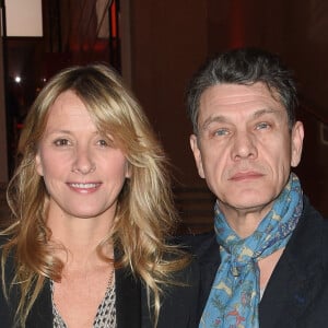 Marc Lavoine et sa femme Sarah - Soirée bicentenaire des Caisses d'Epargne au Palais de Chaillot à Paris, France, le 21 mars 2018. © Coadic Guirec/Bestimage