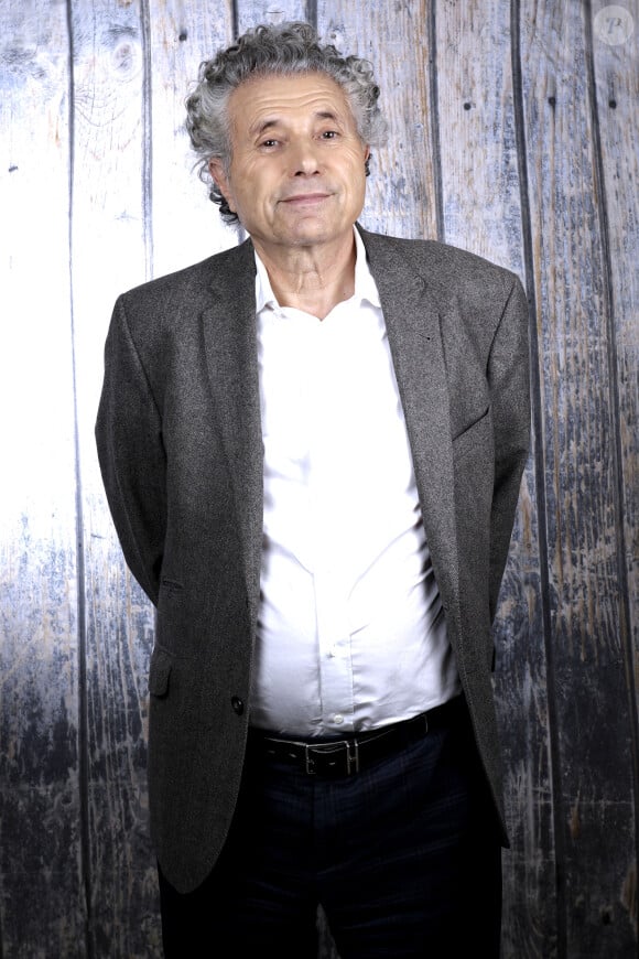 Portrait de Gilles William Goldnadel lors de l'enregistrement de l'émission "Chez Jordan de Luxe" à Paris. Le 30 janvier 2024 © Cédric Perrin / Bestimage