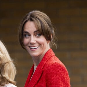 Catherine (Kate) Middleton, princesse de Galles se rend au centre éducatif Orchards de Milton Regis à Sittingbourne le 27 septembre 2023. 