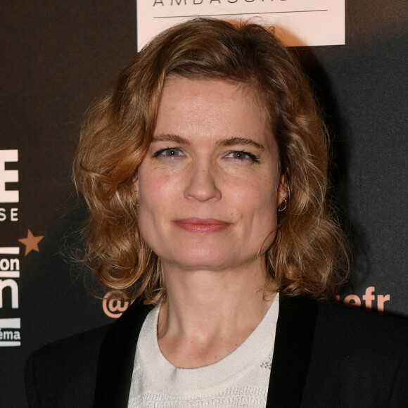 Sarah Biasini (fille de Romy Schneider) - Vernissage de l'exposition Romy Schneider à La Cinemathèque à Paris le 14 mars 2022. © Veeren/Bestimage 