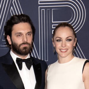 Pio Marmai et Charlotte Ranson arrivent à la 47e édition de la cérémonie des César du cinéma à l'Olympia à Paris, France, le 25 mars 2022. Photo par David Niviere/ABACAPRESS.COM