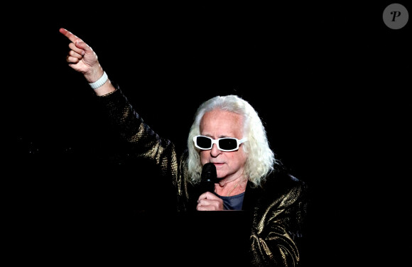 Exclusif - Michel Polnareff - Enregistrement de l'émission "Le gala des Pièces Jaunes, le concert événement" au Zenith de Paris, diffusée le 28 janvier sur France 2. Le 25 janvier 2023 © Dominique Jacovides / Bestimage