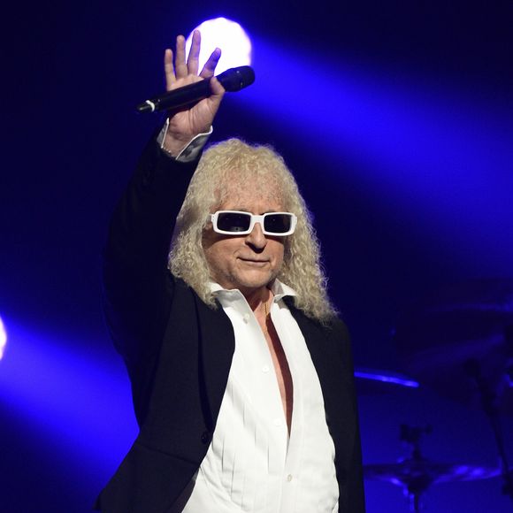 Michel Polnareff à l'AccorHotels Arena de Paris le 10 mai 2016. © Coadic Guirec/Bestimage