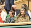 Alexander Gilkes et Maria Sharapova ont été photographiés à Wimbledon ce 3 juillet
 
Maria Sharapova et son fiancé Alexander Gilkes assistent au tournoi de tennis de Wimbledon (24 juin - 14 juillet 2024) à Londres, le 3 juillet 2024. © Chryslene Caillaud / Panoramic / Bestimage