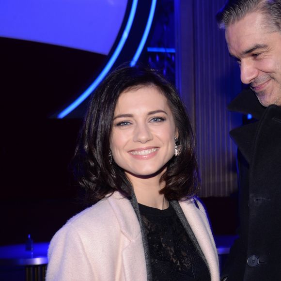 Exclusif - François Vincentelli et sa compagne Alice Dufour - Lancement du nouveau parfum "Black Opium Intense" d'Yves Saint Laurent au Boum Boum à Paris, le 5 février 2019. © Rachid Bellak/Bestimage