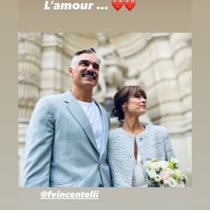 François Vincentelli et Alice Dufour se sont mariés le jeudi 4 juillet 2024. Instagram