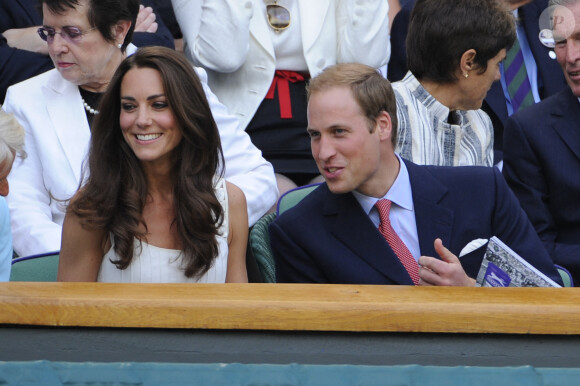 Depuis son mariage avec William, en 2011, elle n'a manqué qu'une édition, pour cause de grossesse.Le duc et la duchesse de Cambridge arrivent dans la loge royale sur le court central lors de la septième journée des championnats de Wimbledon 2011 au All England Lawn Tennis and Croquet Club à Wimbledon, Londres, Royaume-Uni, le 27 juin 2011. Photo par Corinne Dubreuil/ABACAPRESS.COM