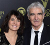 Estelle Denis et Raymond Domenech ont vécu des jours heureux ensemble. 
Estelle Denis et son compagnon Raymond Domenech - Cérémonie du Ballon d'Or à Paris. © JB Autissier/Panoramic/Bestimage