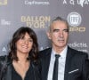 Parents de deux enfants, ils ne se sont jamais mariés. 
Raymond Domenech et sa compagne Estelle Denis - Tapis rouge de la cérémonie du Ballon d'or France Football 2018 au Grand Palais à Paris, France, le 3 décembre 2018. le Croate L.Modric remporte le trophée 2018. © Cyril Moreau/Bestimage