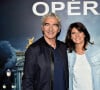 Raymond Domenech a reconnu que sa demande avait été maladroite et lourde de conséquences.  
Estelle Denis et son compagnon Raymond Domenech - Les célébrités à la première de l'escape game grandeur nature "Inside Opéra" au Palais Garnier à Paris, France, le 4 juin 2018. © Veeren/Bestimage