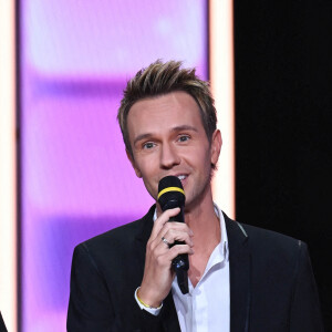 Cyril Feraud, animateur de télévision français lors du Téléthon 2023, à Saint Denis, près de Paris, France, le 8 décembre 2023. Tomas Stevens/ABACAPRESS.COM