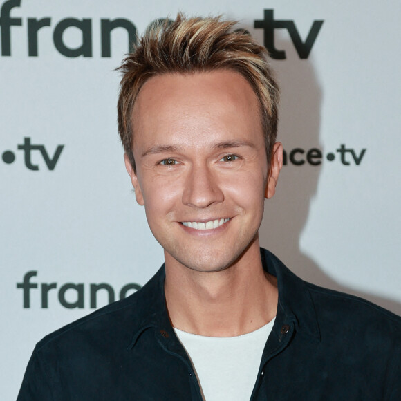 Cyril Feraud participe à la conférence de presse de France Télévisions le 6 juillet 2022 à Paris. Nasser Berzane/ABACAPRESS.COM