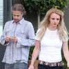 Britney Spears et son chéri Jason Trawick, à Brentwood, le 22 mars