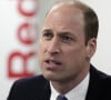 Sur place, le futur roi d'Angleterre a dû gérer une simulation d'incendie 
Le prince William, prince de Galles, est en visite au siège de la Croix-Rouge du Royaume Uni à Londres le 20 février 2024. 