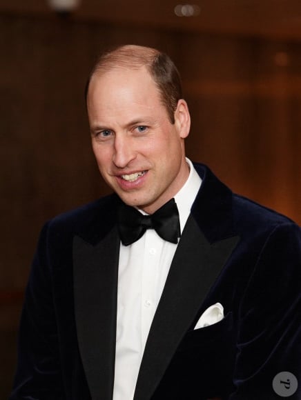 Le prince William aux BAFTA le 18 février 2024