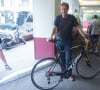 Trois ans plus tard, il fut victime d'un accident de vélo
Exclusif - Henri Sannier - Essayage des vélos lors de l'étape du coeur au profit de l'association "Mécénat Chirurgie Cardiaque" à l'hôtel Mercure Marseille Centre Vieux Port à Marseille, le 21 juillet 2017. © CVS/Bestimage