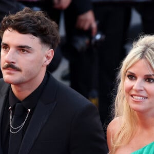 Baptiste Germain, Sophie Tapie - Montée des marches du film « Elémentaire » pour la cérémonie de clôture du 76ème Festival International du Film de Cannes, au Palais des Festivals à Cannes. Le 27 mai 2023 © Jacovides-Moreau / Bestimage