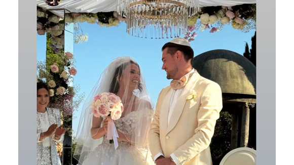 Mariage religieux de Capucine Anav et Victor dans une villa de rêve style Renaissance : le couple déchaînés face à ses invités célèbres