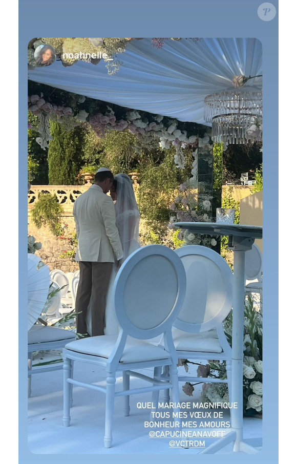 Mariage religieux de Capucine Anav et son amoureux Victor.