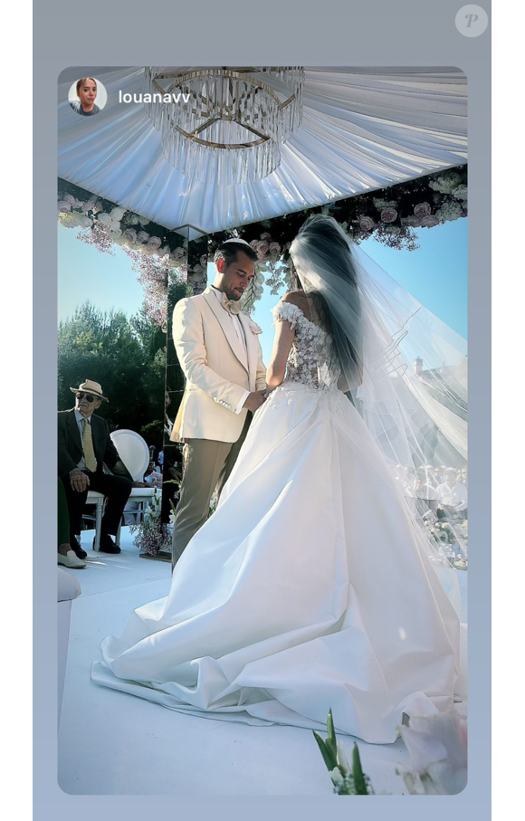 Mariage religieux de Capucine Anav et son amoureux Victor.