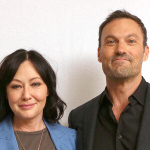 Shannen Doherty et Brian Austin Green au BH90210 à Los Angeles, le 8 août 2019. Munawar Hosain/Startraks/ABACAPRESS.COM