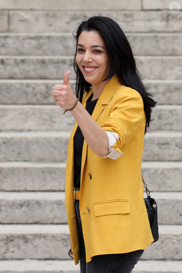 C'est aux côtés de Sophia Chikirou qu'elle évolue depuis plusieurs années maintenant et qu'elle entend bien faire son possible pour rendre la vie des Français encore plus belle ! 
Sophia Chikirou LFI - Arrivée des députés élus au 1er tour des élections législatives anticipées du 30 Juin 2024 à l'assemblée nationale, Paris, France, le 1er juillet 2024. © Stéphane Lemouton / Bestimage