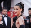 La mannequin, égérie de la marque Adidas, vient d'être virée sur fond de crise diplomatique...
Bella Hadid assiste au tapis rouge de "L'Amour Ouf" au 77ème Festival de Cannes au Palais des Festivals le 23 mai 2024. David Boyer/ABACAPRESS.COM