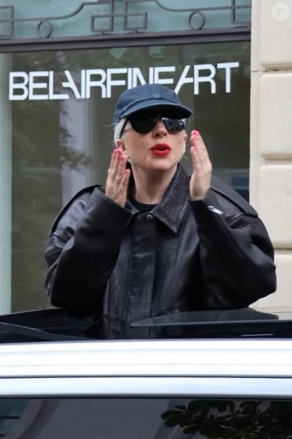 Lady Gaga à Paris le 23 juillet 2024.