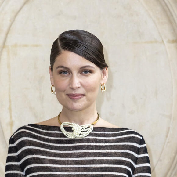 Laetitia Casta au photocall du défilé de mode Christian Dior Haute-Couture automne-hiver 2024/2025 lors de la Fashion Week de Paris, France, le 24 juin 2024. © Olivier Borde/Bestimage