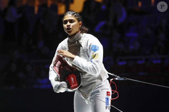 Ysaora Thibus a été contrôlée positive à un produit dopant
 
Ysaora Thibus (FRA) - Coupe du Monde de Fleuret 2024 - Mazars Challenge International de Paris, le 14 janvier 2024.