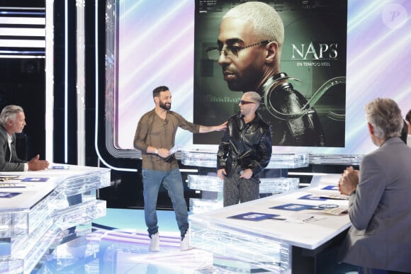 Exclusif - Cyril Hanouna, Naps - Enregistrement de l'émission "TPMP (Touche Pas à Mon Poste)", présentée par C.Hanouna et diffusée en direct sur C8 le 11 mai 2023 © Jack Tribeca / Bestimage 