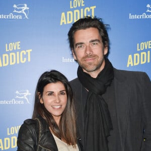 Reem Kherici et Gilles Lemaire - Avant-première du film "Love Addict" au cinéma Gaumont Champs-Elysées Marignan à Paris, le 16 avril 2018. © Coadic Guirec/Bestimage