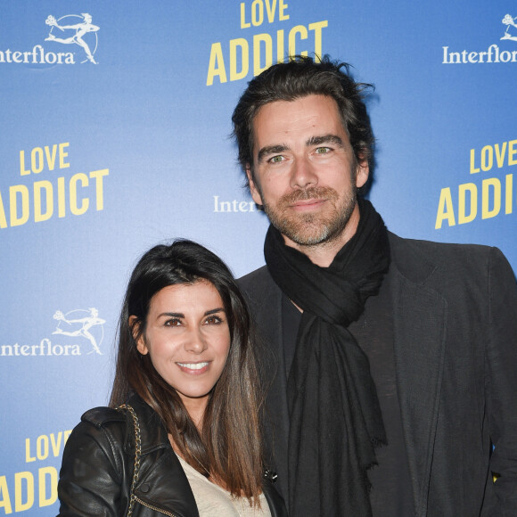 Reem Kherici et Gilles Lemaire - Avant-première du film "Love Addict" au cinéma Gaumont Champs-Elysées Marignan à Paris, le 16 avril 2018. © Coadic Guirec/Bestimage