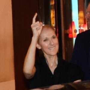 Céline Dion à son arrivée à l'hôtel à Paris, le mercredi 24 juillet.