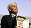 Après la saisie fin février de soixante-douze armes à feu au domicile d'Alain Delon 
Alain Delon - Remise de la Palme d'Honneur à Alain Delon lors du 72ème Festival International du Film de Cannes. On may 19th 2019 © Jacovides-Moreau / Bestimage 